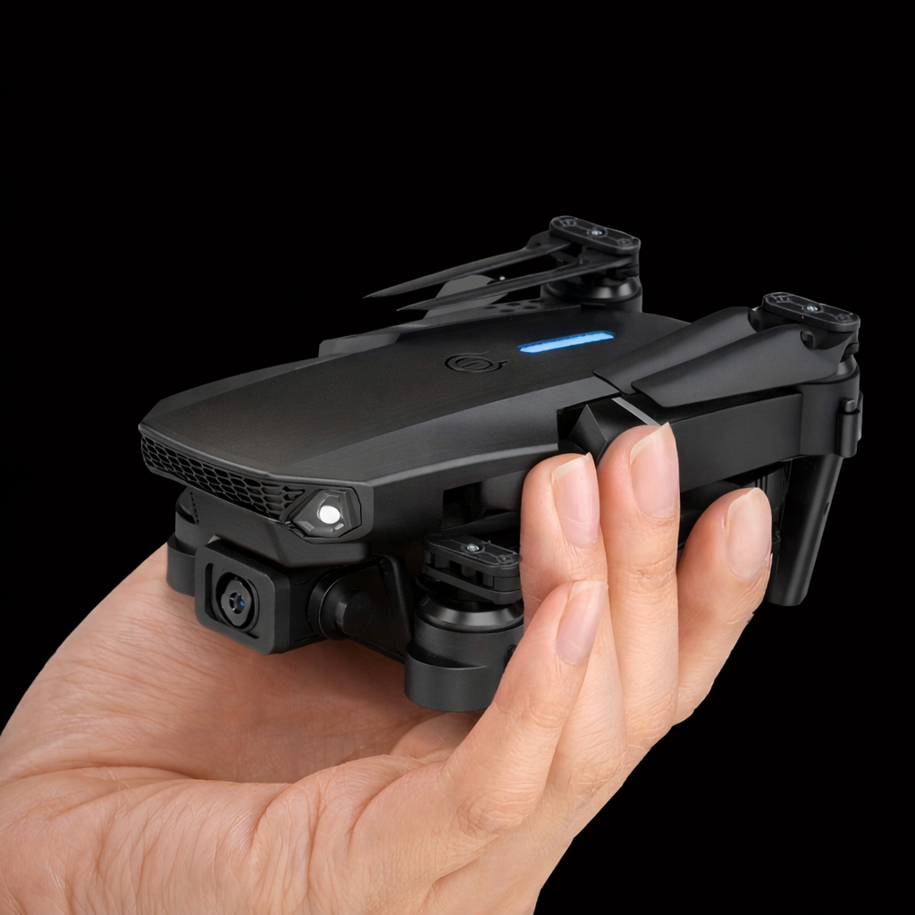 Drone E88 4K – Double caméra & FPV Wi-Fi | Idéal débutant