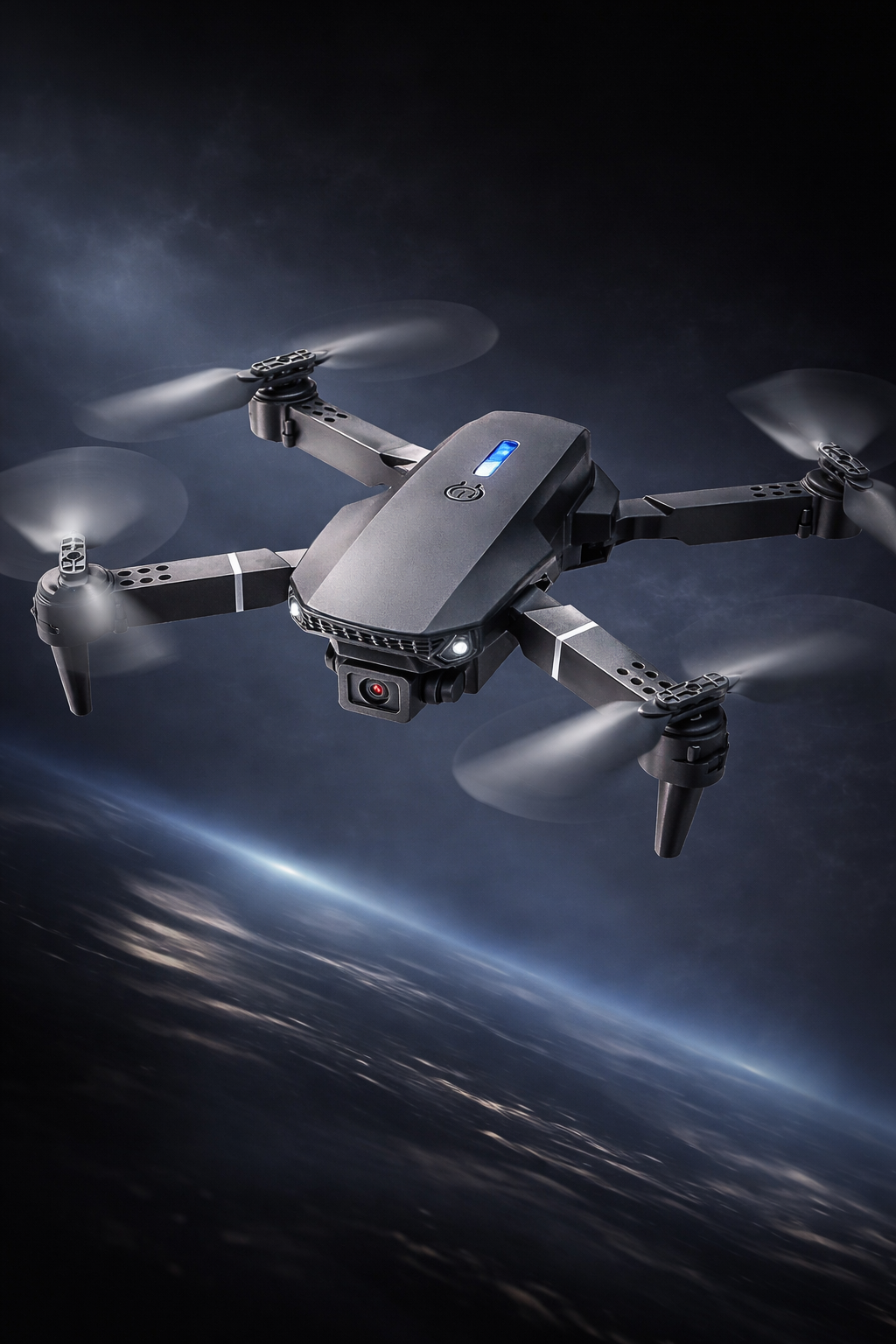 Drone E88 4K – Double caméra & FPV Wi-Fi | Idéal débutant