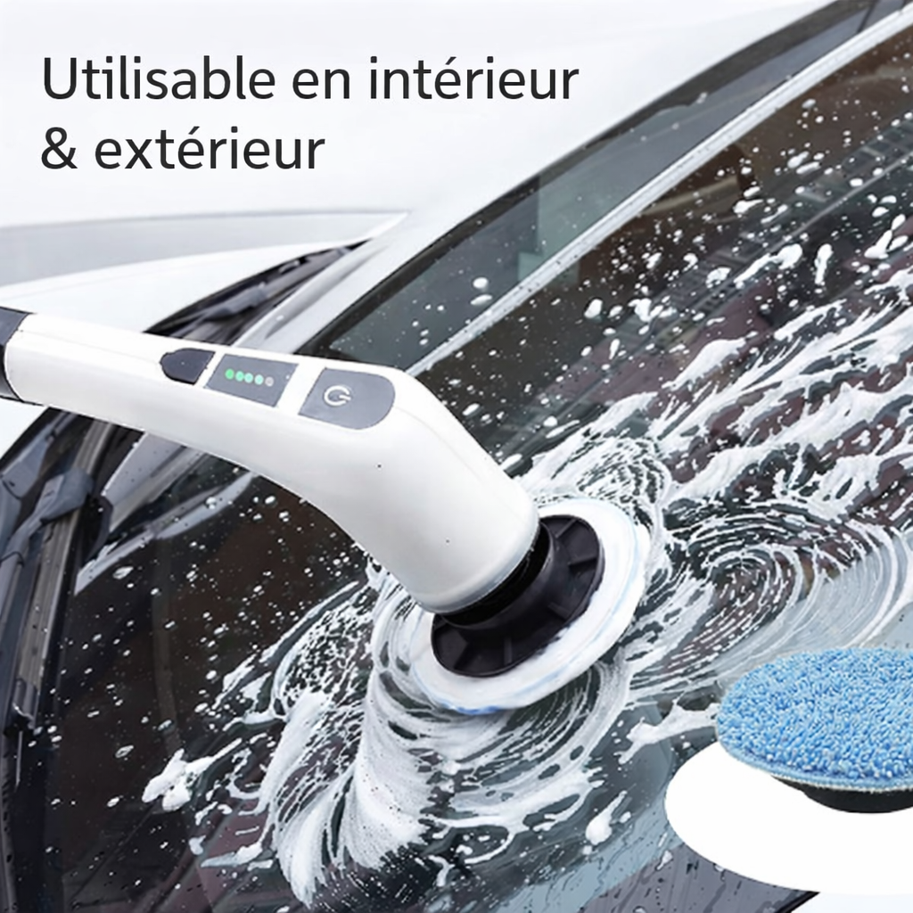 Brosse électrique sans fil 7-en-1 – Nettoyage cuisine & salle de bain