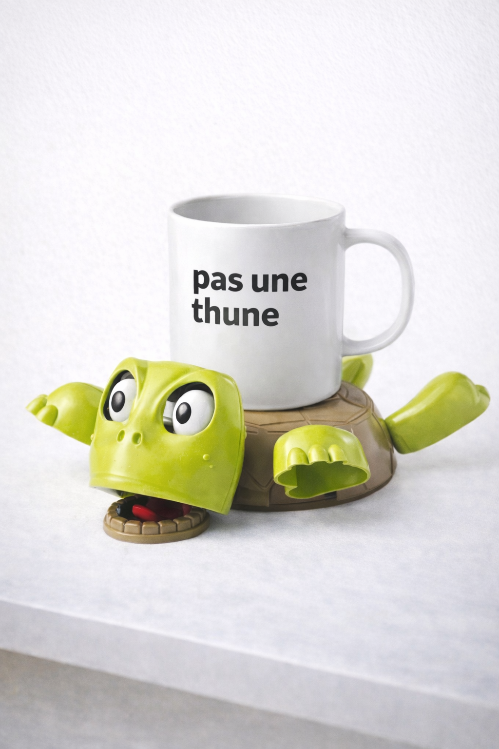 Sous-verre Tortue 3D Surprise – Support de Tasse Original & Décoratif