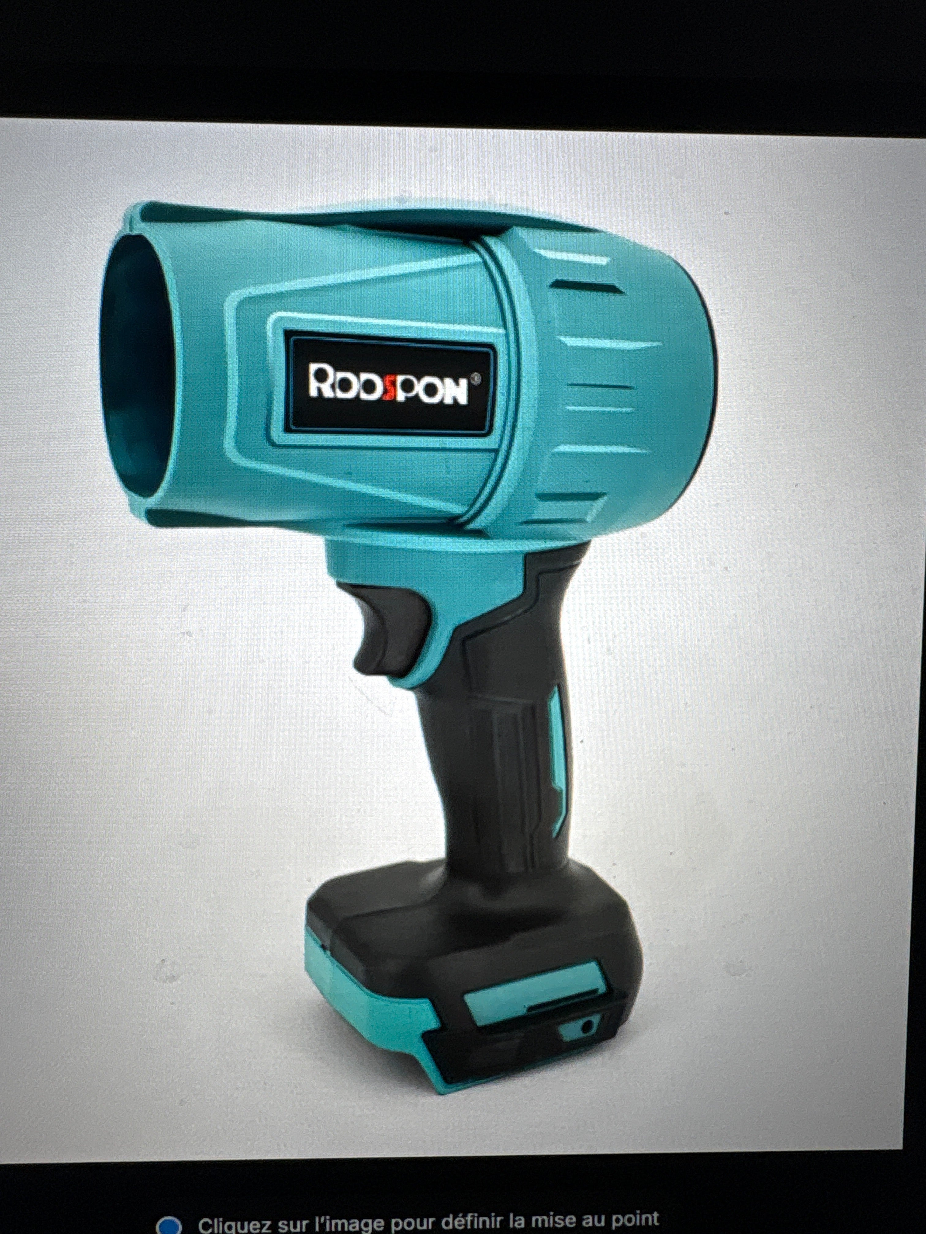 Souffleur électrique sans fil haute puissance – Batterie incluse – Portable