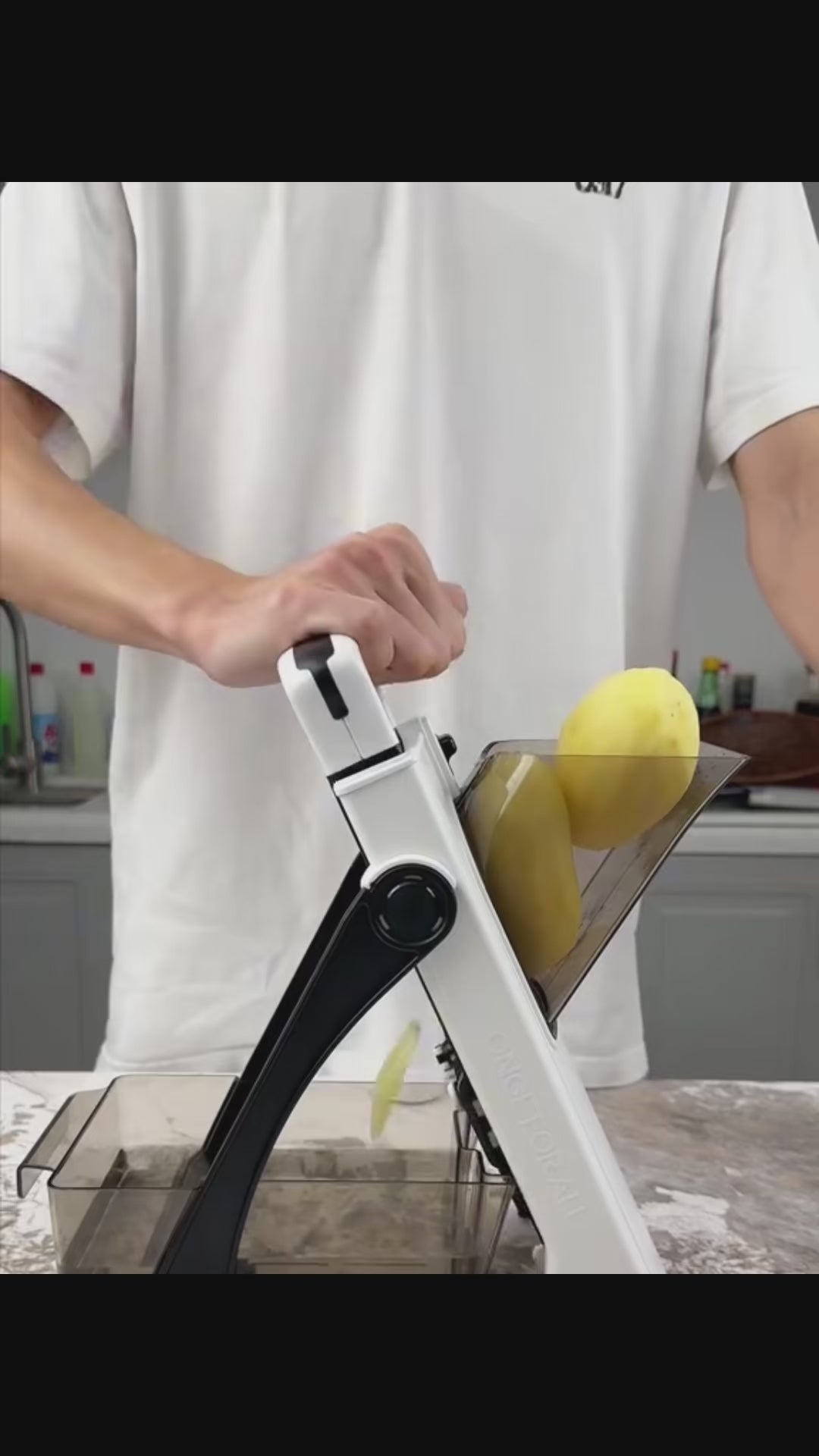 Coupe-Légumes 5-en-1 Multifonction – Râpe & Trancheuse Manuelle